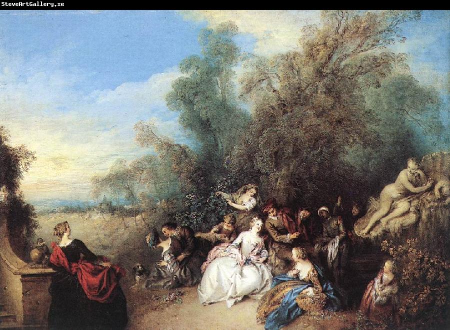 PATER, Jean Baptiste Joseph Relaxing in the Country sg